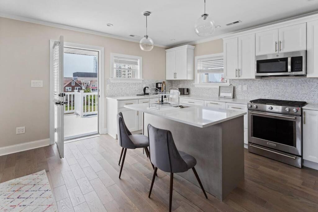 Renovated Beach Block 7Br North Beach Atlantic City - Steps To Beach & Casino Exterior foto